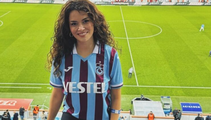 Oyuncu Seray Kaya, Trabzonspor Maçında