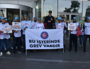 Öz Büro İş Sendikası’nın Sarar’daki Grevi 47. Gününde: Arkadaşlarımızı Tehditle, Baskıyla Yıldırmaya Çalışan Bir İdareyle Karşı Karşıyayız