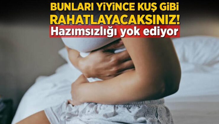 Reflü, Şişkinlik, Hazımsızlığa Reçete! Akşamları Yiyip İçince Kuş Gibi Hafifletiyor