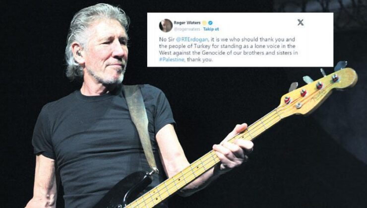 Roger Waters’tan Türkiye’ye Teşekkür