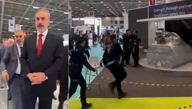 Saha Expo 2024’te Fuara Katılan “BAE Systems” Hakkındaki Soruya Fidan’ın Yanındaki Kişiden Cevap: Bana Soracaksın, Ben Müsaade Edeceğim