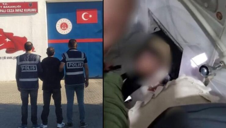 Saklandığı Yer Herkesi Şaşırttı! Aranan Şahıs Banyo Duvarından Çıktı