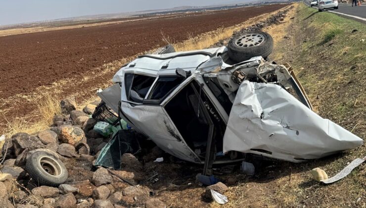 Şanlıurfa’da Otomobil Devrildi: 5 Yaralı