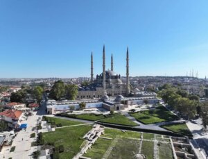 Selimiye Camisi’ndeki Onarım Çalışmaları Tamamlanma Evresinde