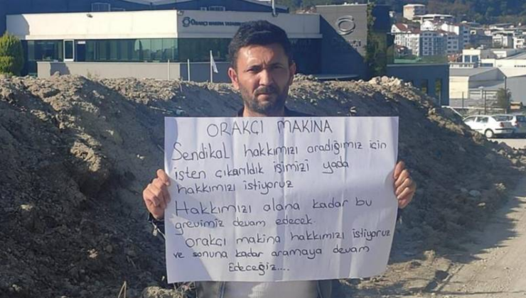 Sendika Üyesi İşçilere Fabrika Kapısında Ret!