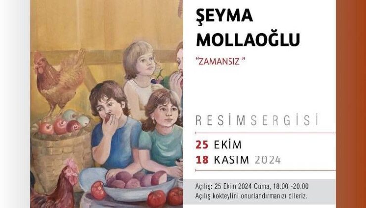 Şeyma Mollaoğlu’nun “Zamansız” Standı Fırça Sanat Galerisi’nde