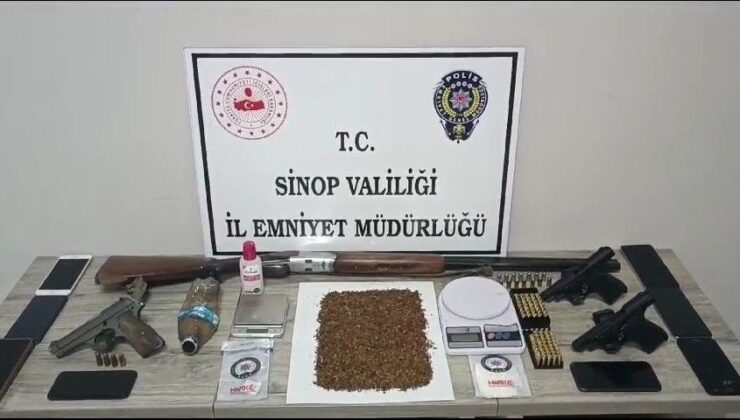 Sinop’ta Narko-Çelik Operasyonu: 6 Kişi Tutuklandı