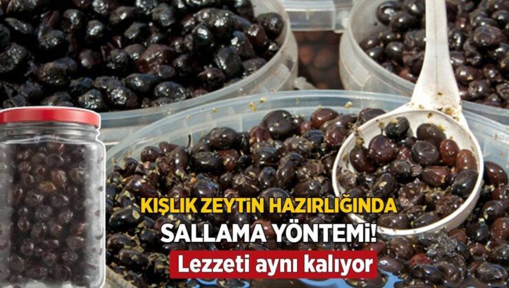 Taş Gibi Canlı Zeytin İçin Sallama Şartmış! 2-3 Saatte Bir Tekrarlayın, Lezzeti Değişmiyor