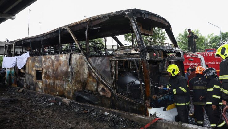 Tayland’da Okul Otobüsü Yandı: 20 Kişi Öldü