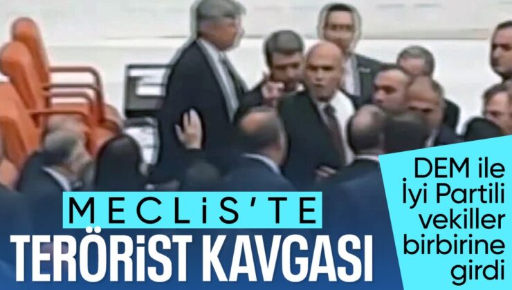 TBMM Genel Kurulu’nda İYİ PARTİ ve Dem Parti Arasında ‘Terörist’ Kavgası