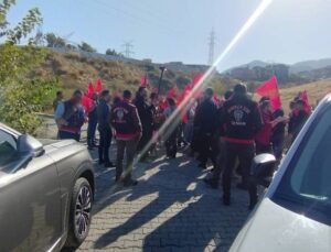 TKP, Kaçak İsmailağa Cemaatine Ait Yurt Binasını Protesto Etti; Güvenlik Güçleri Kalkanlarla Önlem Aldı