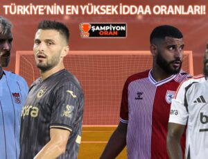 Trabzonspor, Sivas’ta Sezonu Açıyor! Süper Kupa Fatihi Beşiktaş, Samsunspor Deplasmanında… İddaa Oranları, İstatistikler…