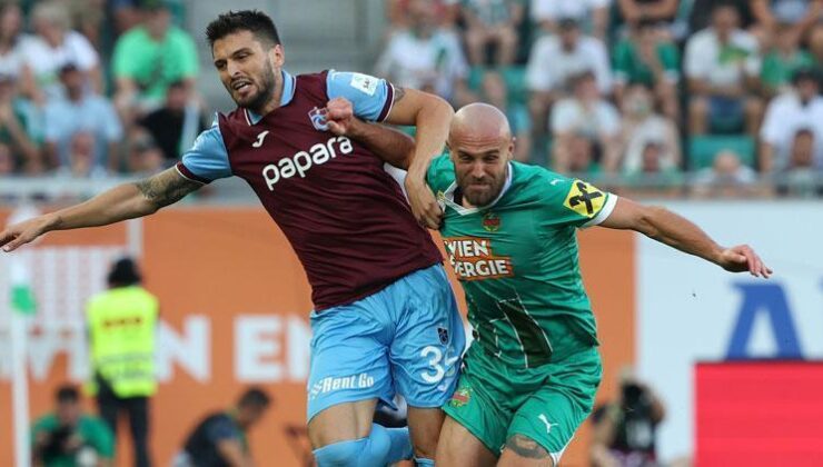 Trabzonspor, UEFA Avrupa Ligi’ne Veda Etti! Konferans Ligi’ndeki Rakibi… (Rapid Wien 2-0 Trabzonspor)