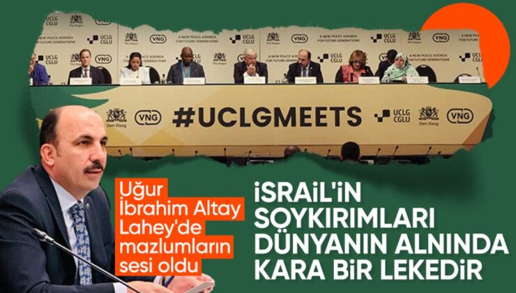 Ucgl Başkanı Uğur İbrahim Altay, Lahey’den Dünyaya Seslendi