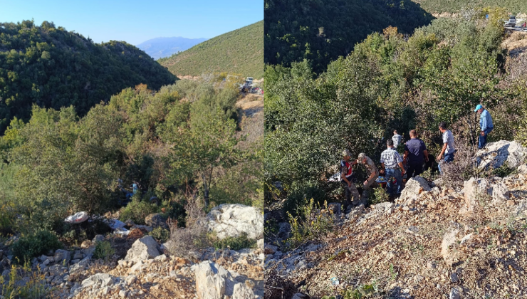 Uçuruma Devrilen Patpattaki 1 Kişi Öldü, 9 Kişi Yaralandı