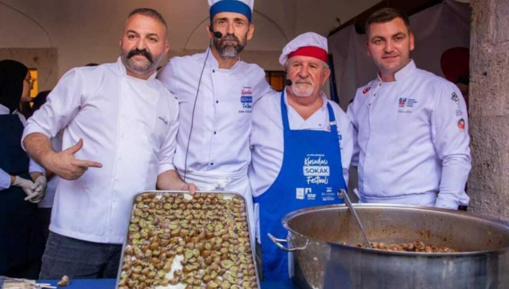 Uluslararası Kuşadası Sokak Festival’inde Salyangoz Düellosu