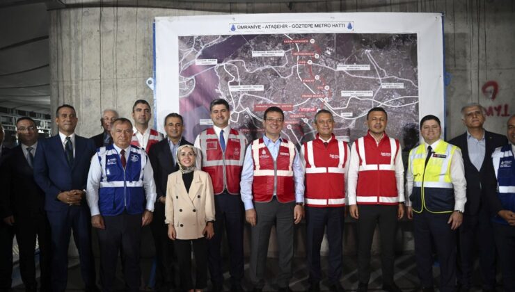 Ümraniye-Ataşehir-Göztepe Metro Hattı Ne Zaman Açılacak? İmamoğlu Açıkladı