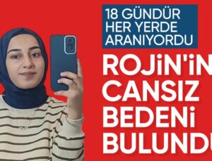 Van’da Kaybolan Rojin’in Cansız Bedeni Bulundu