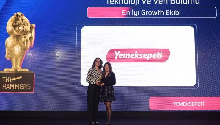 Yemeksepeti, ‘En İyi Growth Ekibi’ Ödülünü Kazandı