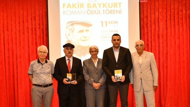 Yoksul Baykurt Roman Mükafatı, Yazar Mehmet Saydur’a Verildi