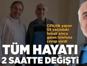 59 Yaşındaki Çiftçi Gelen Telefona İnanamadı! Tüm Hayatı 2 Saatte Değişti