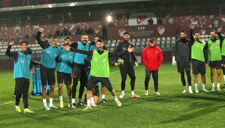 A Milli Futbol Grubu, Galler Maçının Hazırlıklarını Sürdürdü