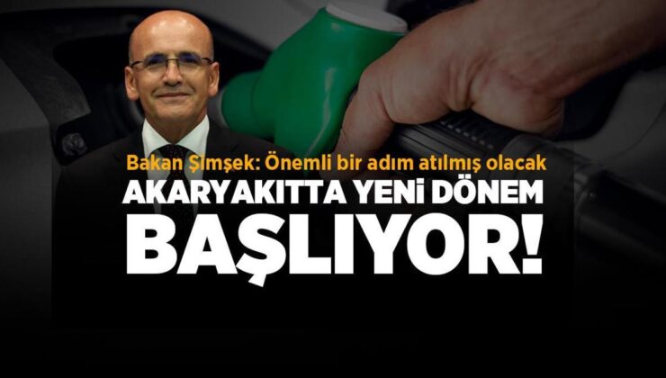 Akaryakıtta Yeni Dönem 1 Ocak’ta Başlıyor! Bakan Şimşek: Önemli Bir Adım Atılmış Olacak