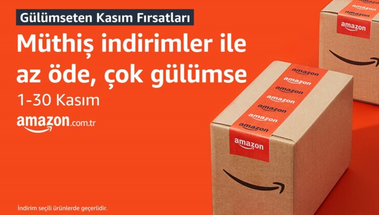 Amazon, “Gülümseten Kasım” Boyunca Teknoloji Severlere Eşsiz Fırsatlar Sunuyor