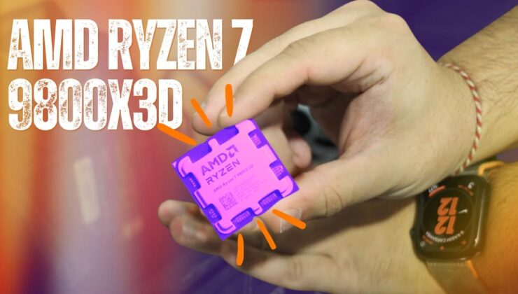 AMD Ryzen 7 9800x3d İşlemci İncelemesi