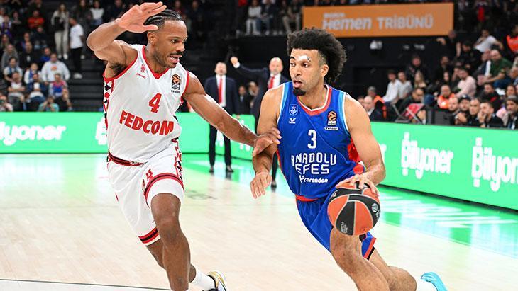 Anadolu Efes, Euroleague’de Monaco Engeline Takıldı!