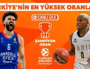 Anadolu Efes’in Konuğu Paris Basket! En Yüksek Oranlar ve Canlı Yayın Misli’de…