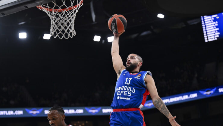 Anadolu Efes, Monaco’ya Mağlup Oldu