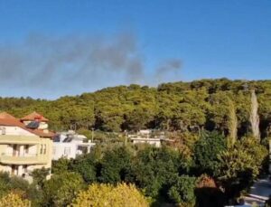 Antalya’da Hava Aracı Ormana Düştü; Yangın Çıktı