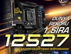 Asrock Z890 Taichi Ocf ile Bellek Hız Aşırtma Rekoru!