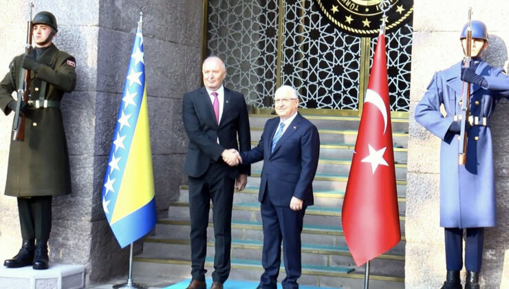 Bakan Güler, Bosna-Hersek Savunma Bakanı Helez ile Bir Araya Geldi