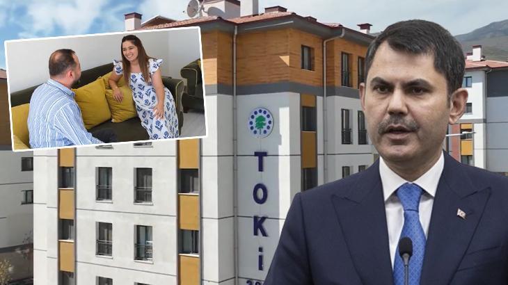 Bakan Kurum Paylaştı! Yeni Evine Kavuşan Hatice Kübra: Devlet Kocaman Bir Şehir Üretti