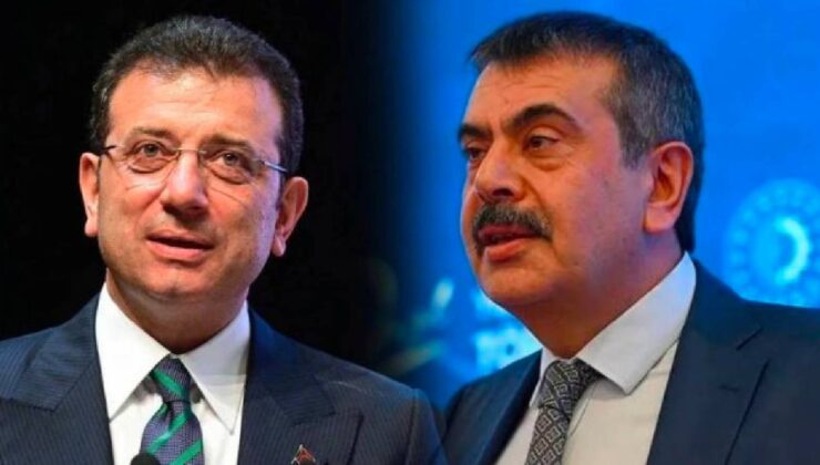 Bakan Tekin’den İmamoğlu’na Tepki: Okulları Bize Devrettiklerinde Gereğini Yaparız