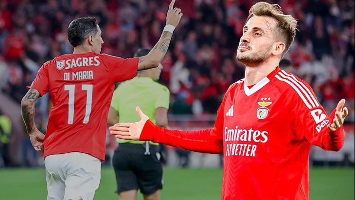 Benfica Gol Oldu Yağdı! Kerem Aktürkoğlu’na ‘Di Maria’ Dokunuşu