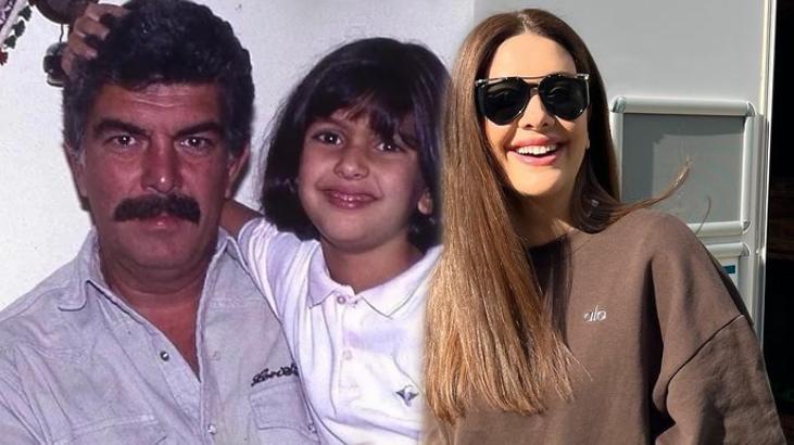 Bergüzar Korel’e Çocukluk Fotoğrafıyla Sürpriz! Yapay Zekayla Yapıldı Binlerce Beğeni Aldı