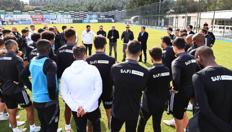 Beşiktaş İdaresinden Ekibe Ziyaret!