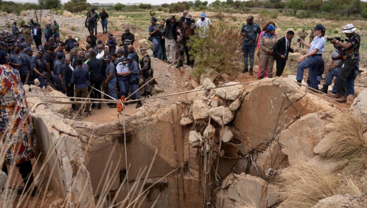 Binlerce İşçi Madene Hapsedildi: Güney Afrika’da Kaçak Madenciler İçin Kurtarma Ekibi Kuruldu