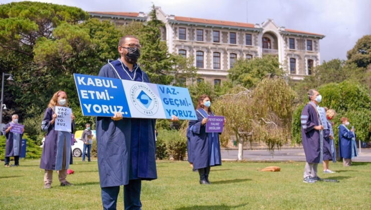 Boğaziçi Üniversitesi Akademisyenlerinden Kayyım Tepkisi: Kabul Etmiyoruz