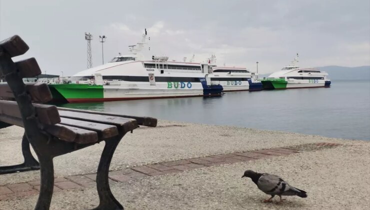 Bursa-İstanbul Deniz Otobüsü Seferleri Olumsuz Hava Şartları Nedeniyle İptal Edildi