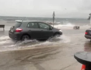 Bursa Kurşunlu’da Deniz Taştı