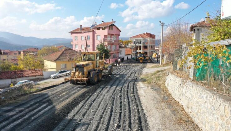 Bursa Orhaneli’de Yollar Güzelleşiyor