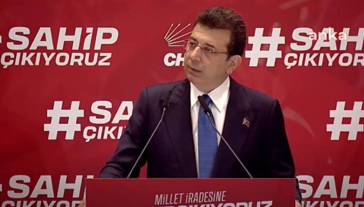 Canlı | Ekrem İmamoğlu Konuşuyor: Karşımızda Elindeki Gücü Asla Bırakmak İstemeyen ve Her Şeyi Yapmaya Hazır Olan Bir İktidar Var