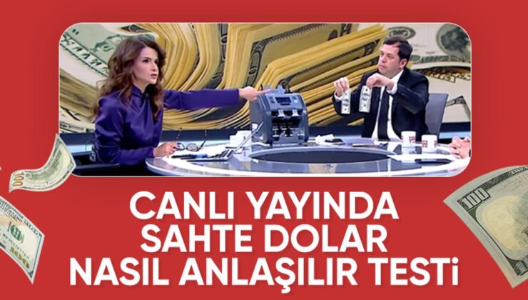 Canlı Yayında Sahte Para Nasıl Anlaşılır Testi Yapıldı