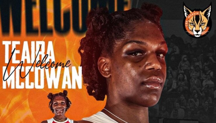 Çbk Mersin, Teaira Mccowan’ı Transfer Etti