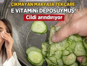 Çıkmayan Makyaja Tek Çare! Tamamen Doğal, Tüm Kirler Yağ Gibi Akıp Gidecek