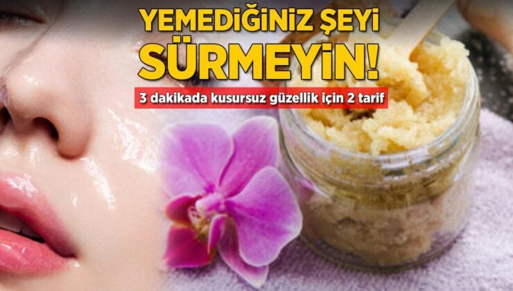 Cilt Bakımını Eve Getiren Peeling Tarifi! 3 Dakikada Kusursuz Güzellik, Her Mutfakta Var